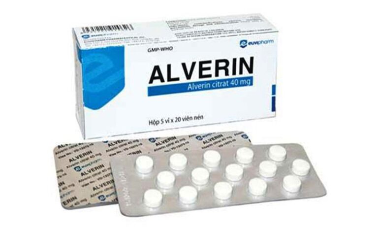 Alverin là thuốc chống co thắt đường tiêu hoá