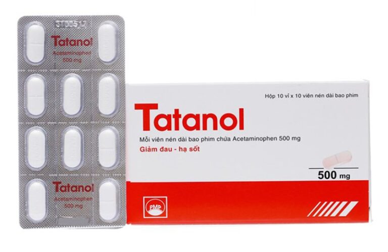 Thuốc tatanol 500mg: Công dụng và liều dùng
