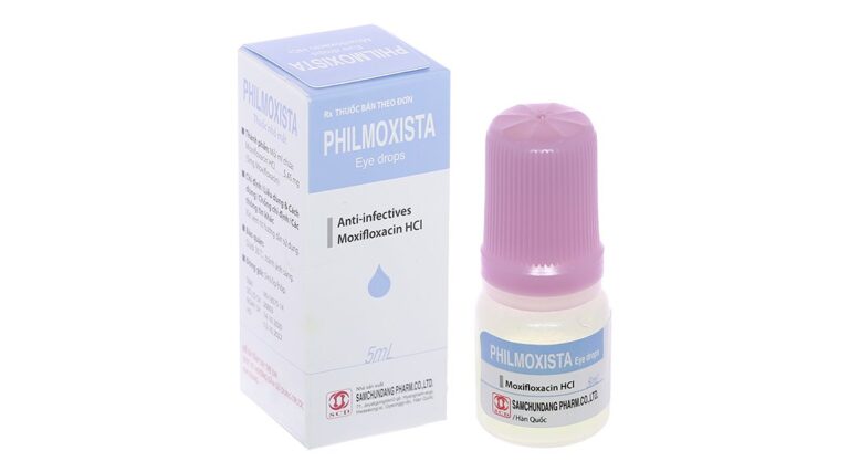 Tác dụng của Philmoxista thuốc nhỏ mắt