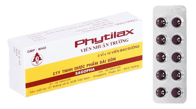Tác dụng của thuốc nhuận tràng Phytilax