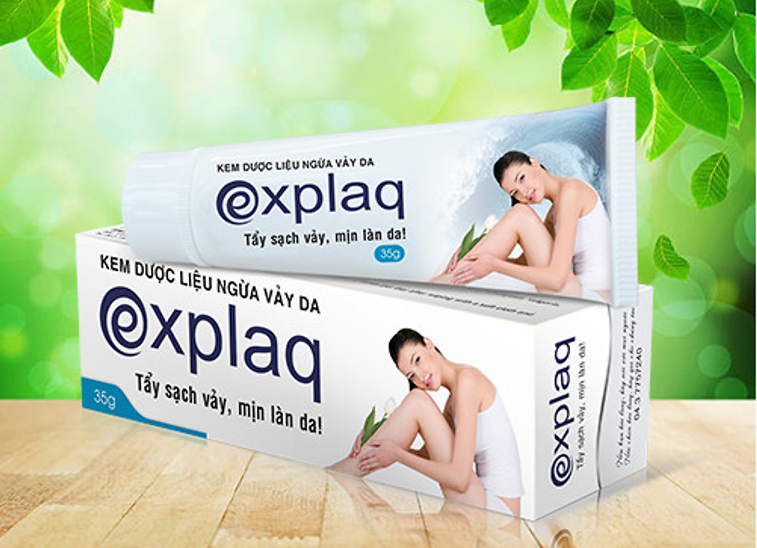 Kem dược liệu Explaq – Hỗ trợ làm sạch vảy nến, kháng khuẩn, hạn chế tổn thương da