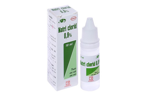 Tác dụng của thuốc nhỏ mắt natri clorid 0 9