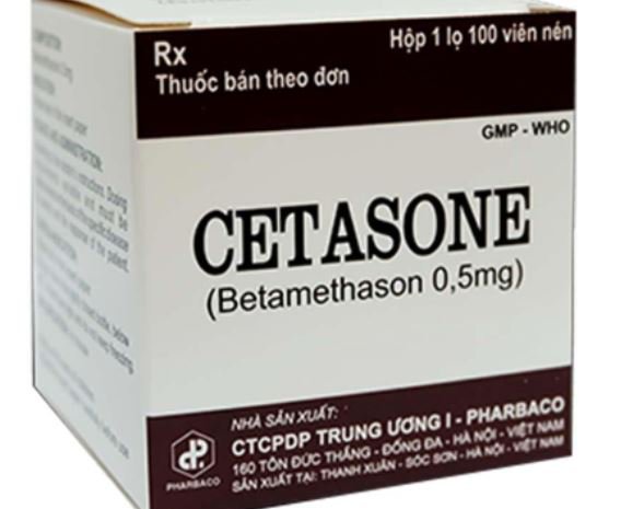 Công dụng thuốc Cetasone