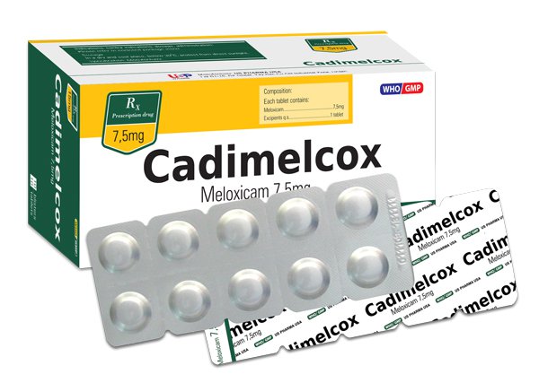 Công dụng thuốc Cadimelcox 7 5mg