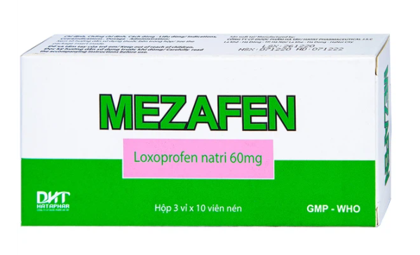 Công dụng thuốc Mezafen