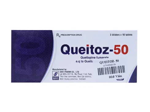 Các tác dụng phụ của thuốc Queitoz 50