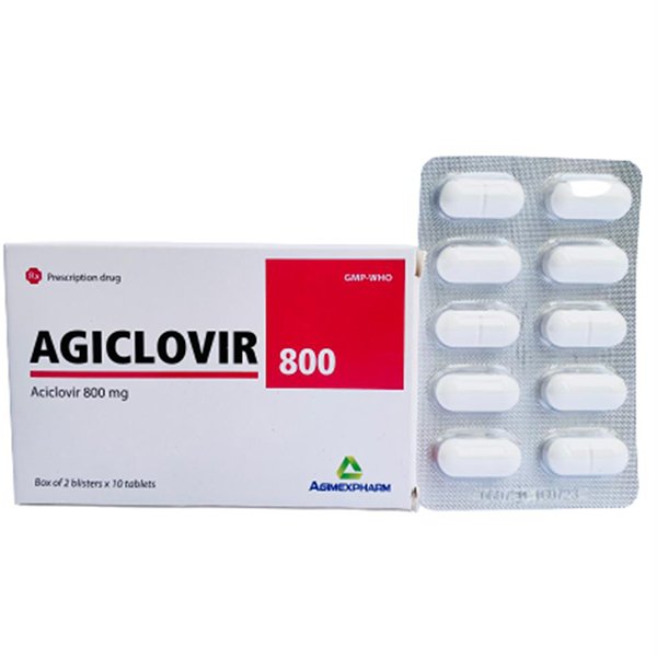 Công dụng thuốc Agiclovir 800