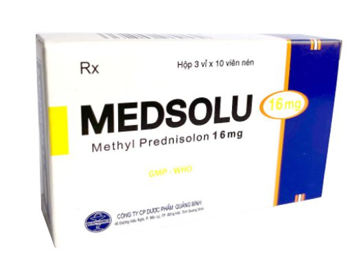 Công dụng thuốc Medsolu 16 mg