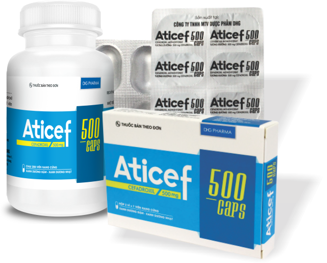 Thuốc Aticef có tác dụng phụ gì?