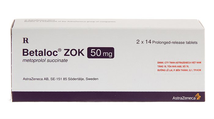 Tác dụng phụ của thuốc Betaloc zok 50mg