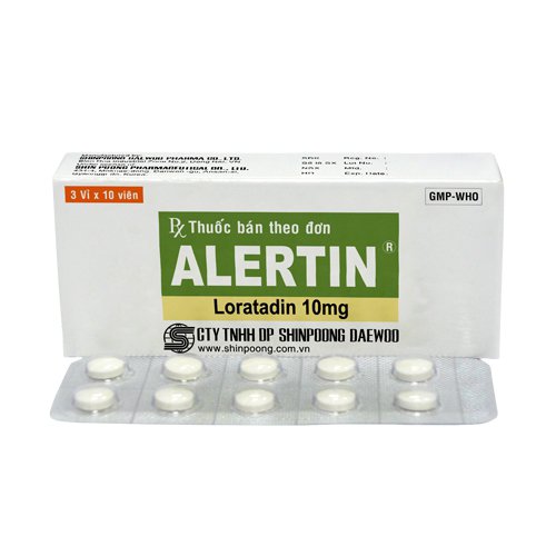 Công dụng thuốc Alertin