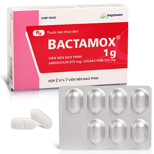 Bactamox 1g là thuốc gì?