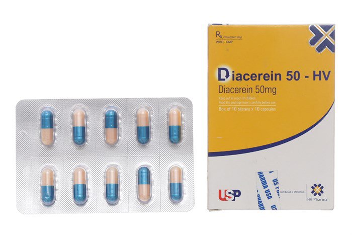 Thuốc Diacerein 50 mg có tác dụng gì?