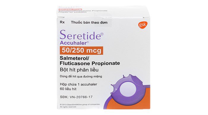 Cách sử dụng thuốc seretide 50/250