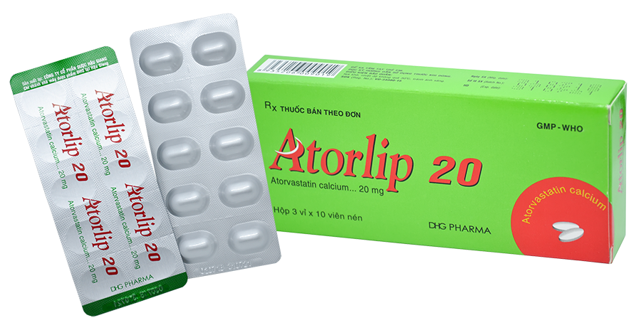 Công dụng thuốc Atorlip 20mg