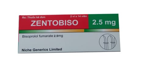 Công dụng thuốc Zentobiso 2.5 mg