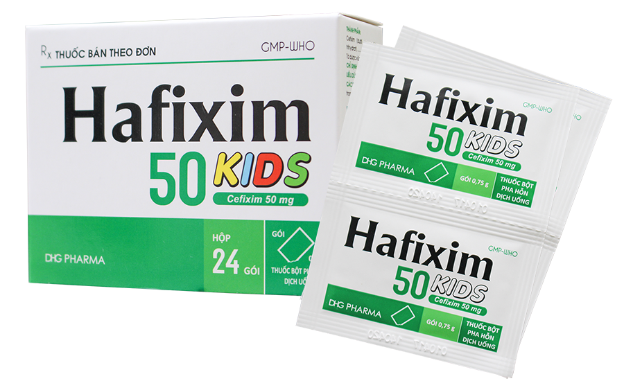 Công dụng thuốc Hafixim 50