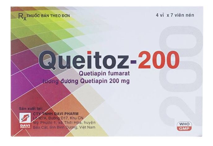 Công dụng thuốc Queitoz 200mg