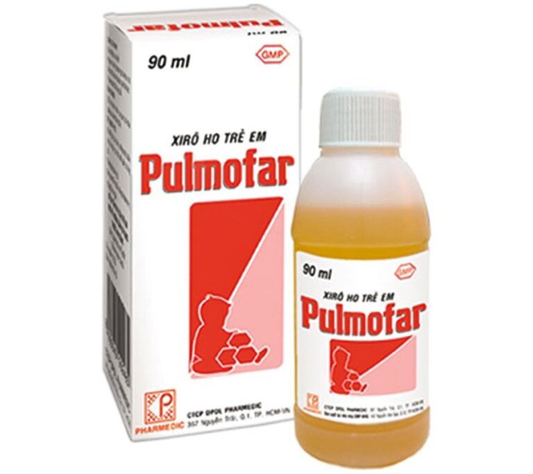Công dụng thuốc Pulmofar