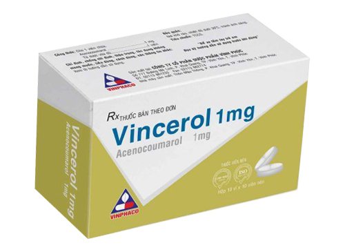 Công dụng thuốc Vincerol 1mg