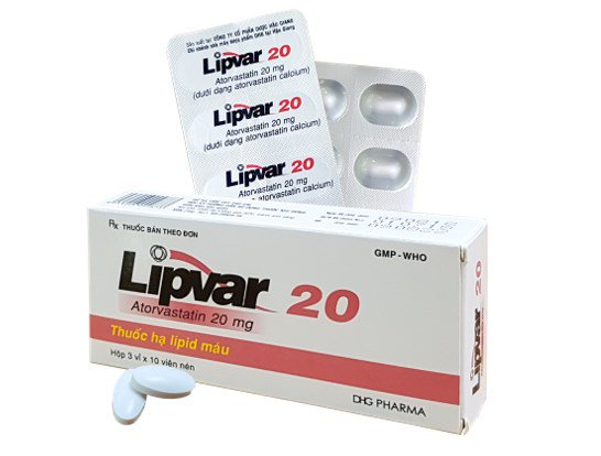 Công dụng thuốc Lipvar 20