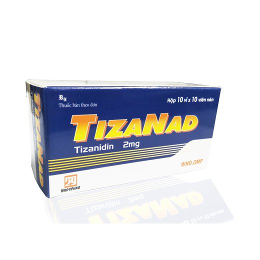 Công dụng thuốc Tizanad 2mg