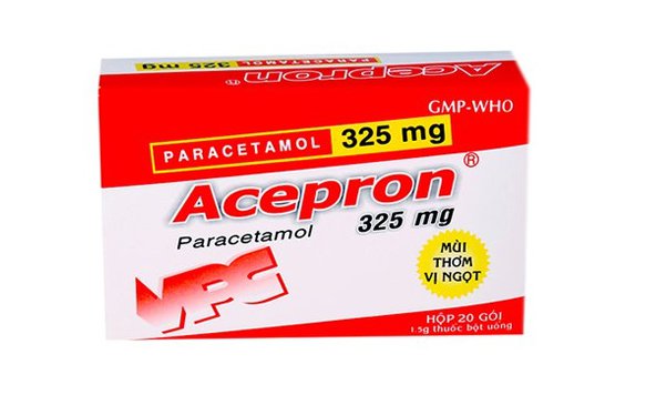 Công dụng thuốc Acepron 325mg