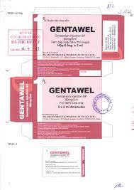 Công dụng thuốc Gentawel
