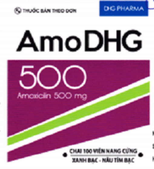 Công dụng thuốc AmoDHG 500