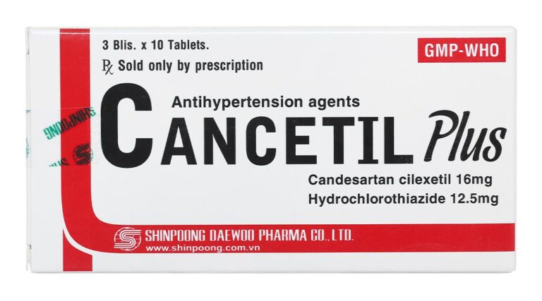 Công dụng của thuốc Cancetil Plus