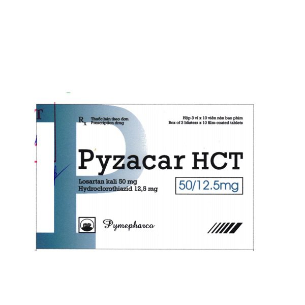 Công dụng thuốc Pyzacar HCT