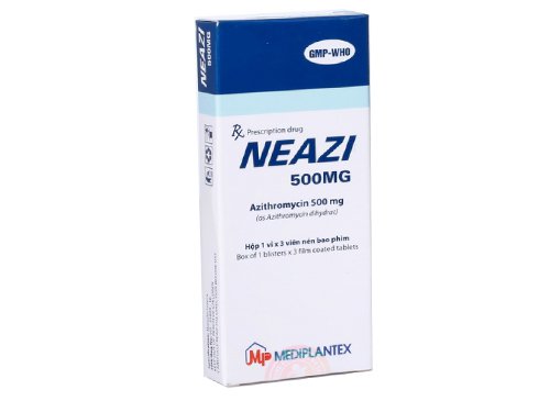 Công dụng thuốc Neazi 500mg