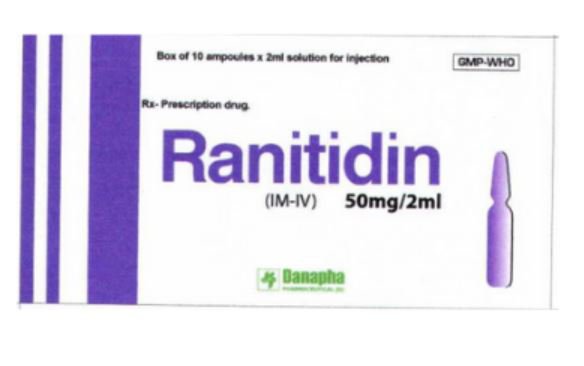 Công dụng thuốc Ranitidin 50mg/2ml