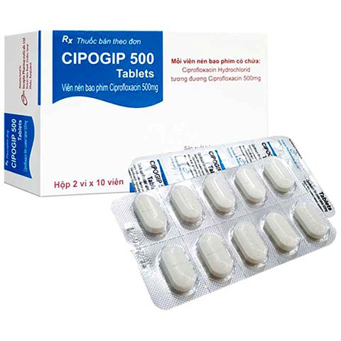 Công dụng của thuốc Cipogip 500 Tablet