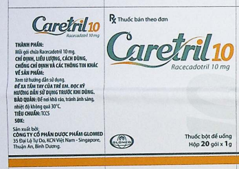 Công dụng thuốc Caretril 10