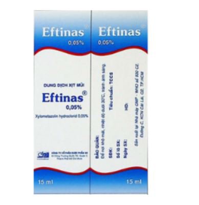 Công dụng thuốc Eftinas 0,05%