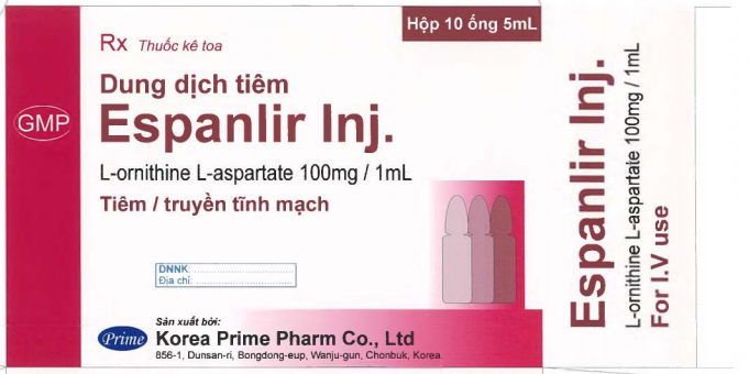 Công dụng thuốc Espanlir Inj