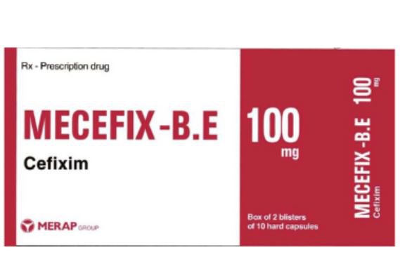 Công dụng thuốc Mecefix-BE 100 mg