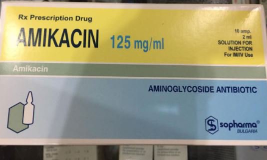 Công dụng thuốc Amikacin 125mg/ml
