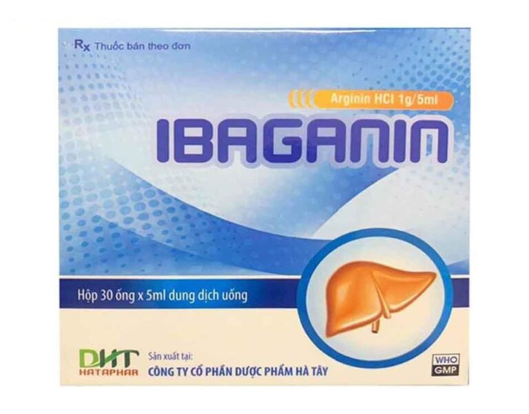 Công dụng thuốc Ibaganin