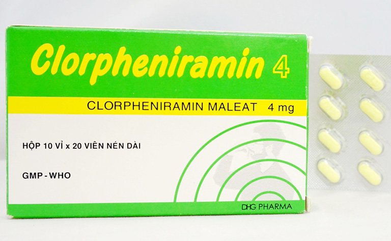 Lưu ý khi dùng thuốc Clorpheniramin 4mg