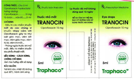Công dụng thuốc Tranocin