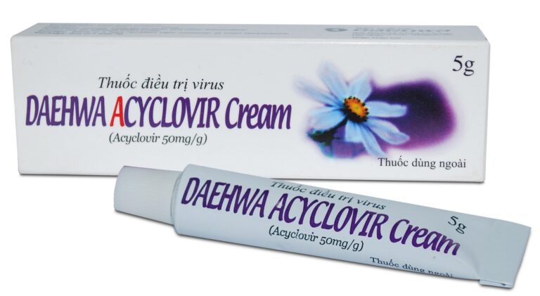 Công dụng thuốc Daehwa Acyclovir Cream