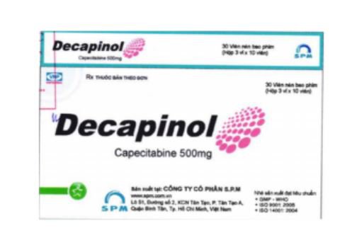 Công dụng thuốc Decapinol