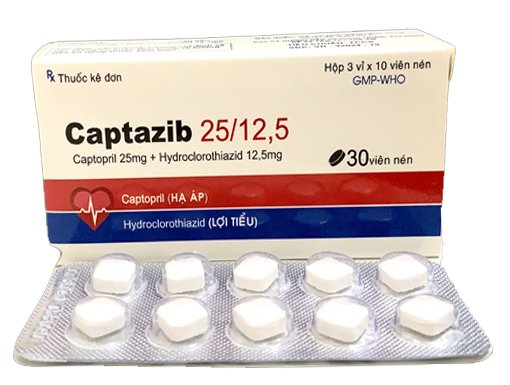 Công dụng thuốc Captazib