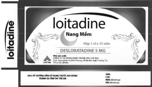 Công dụng thuốc Loitadine