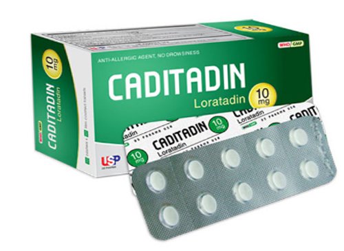 Công dụng thuốc Caditadin