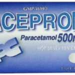 Công dụng thuốc Acepron 500 mg