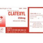 Công dụng thuốc Clatexyl 250 mg