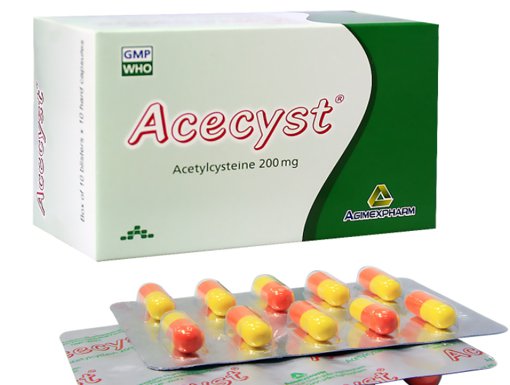 Công dụng thuốc Acecyst 200mg